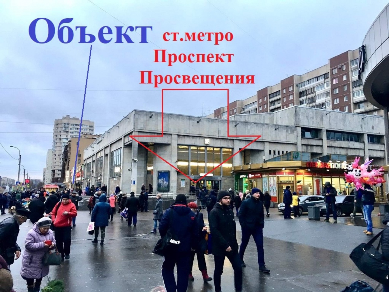 Ст метро проспект Просвещения Санкт-Петербург