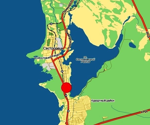 Карта сестрорецка с улицами и номерами домов проложить маршрут
