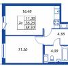 Продажа квартиры Мурино, Петровский бул., д.1