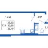 Продажа квартиры Кудрово, д.3