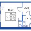 Продажа квартиры пос. Мурино, Петровский бульвар, 12к1