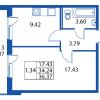 Продажа квартиры Кудрово, д.3