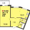 Продажа квартиры Мистолово, Вишневая ул., к. 5-2