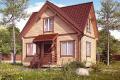 Проект Двухэтажный дом с отделкой, 80 м2