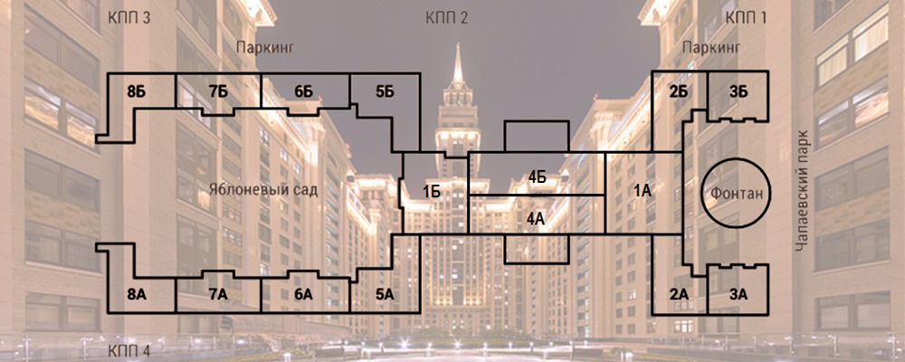 Апартаменты москва карта