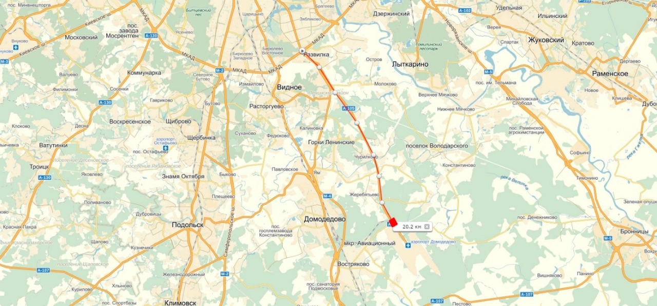 Карта москвы лыткарино