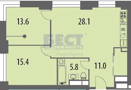 Кв 74. Багратионовский проезд 12а.