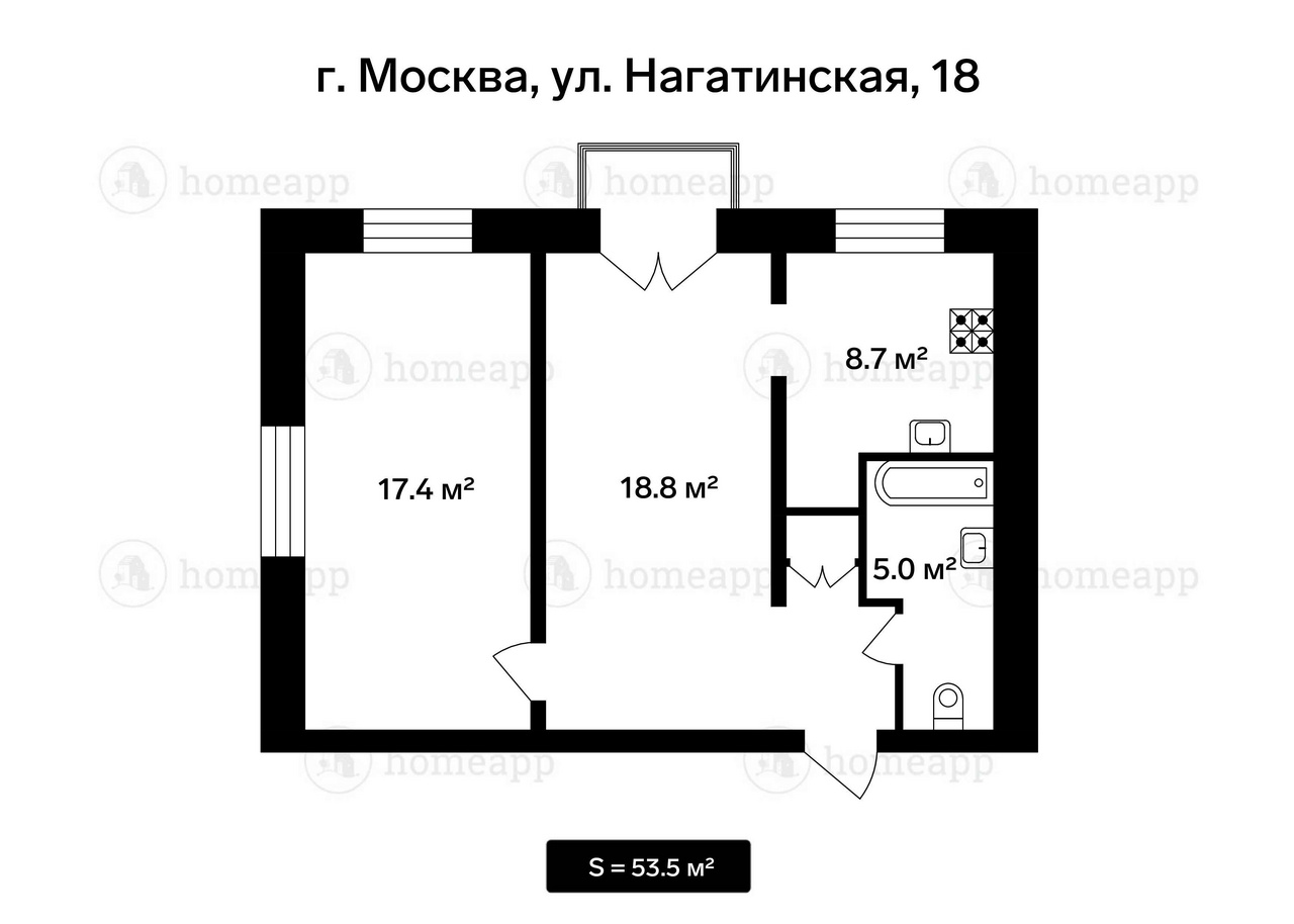 Купить Квартиру Нагатинская 10 К 1