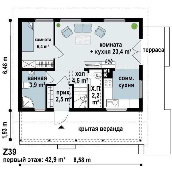 Проект Дома Z39