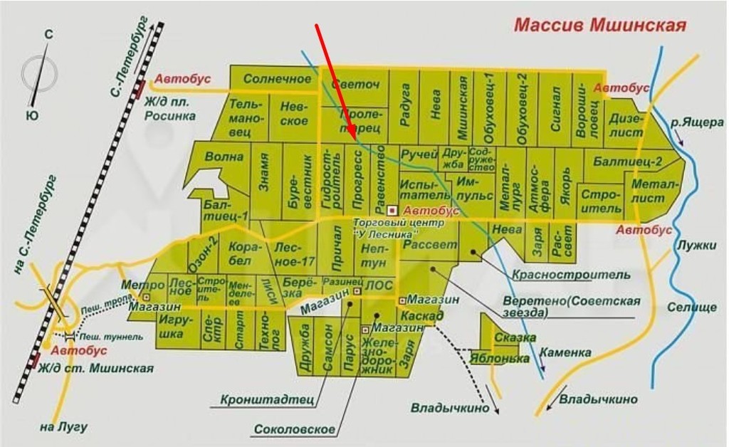 Карта снт прогресс кимры