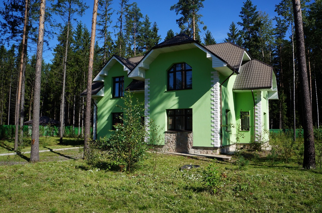 Дом в сосновом бору ленинградской области купить