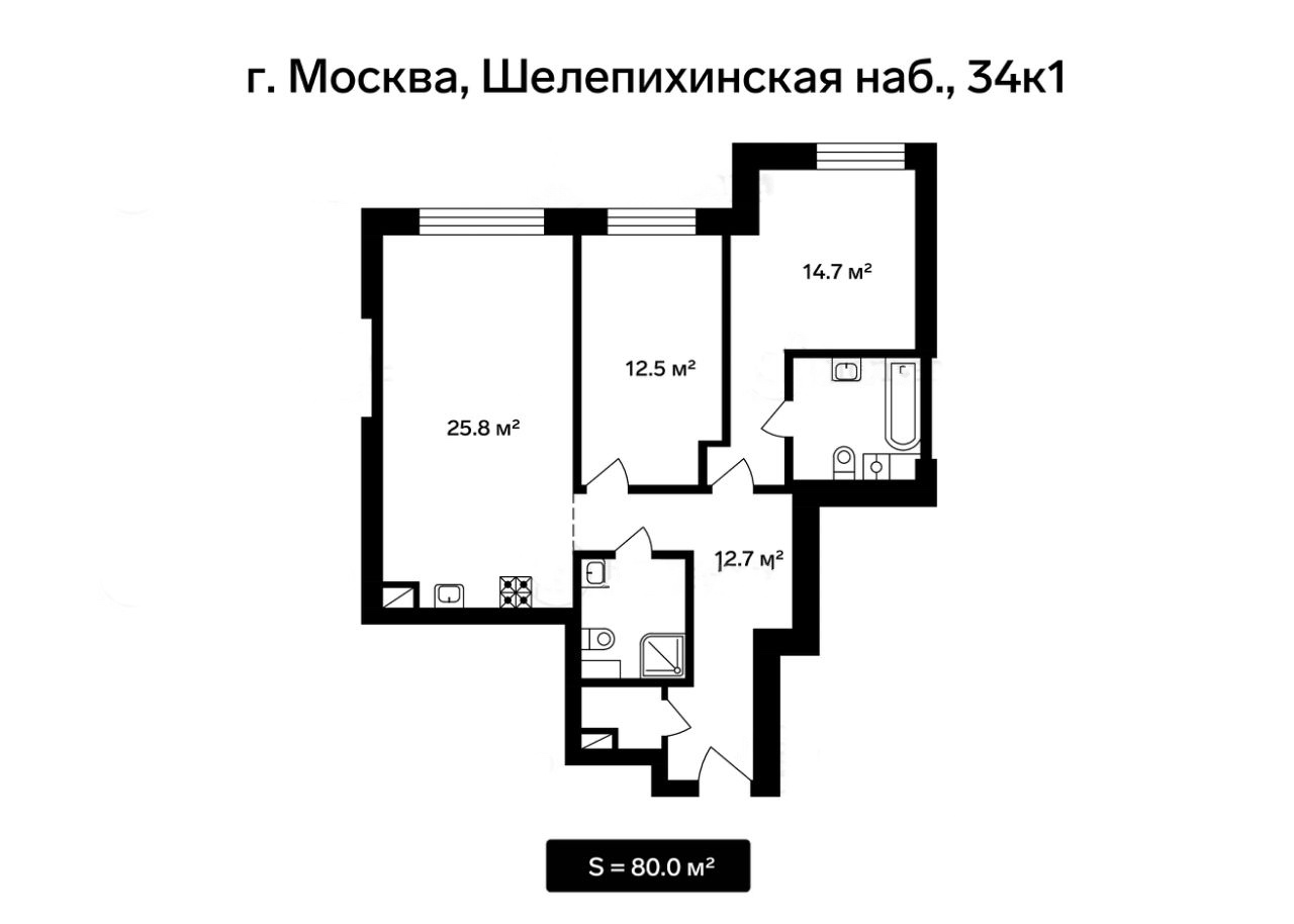 Купить Квартиру В Москве Шелепихинская Набережная 34