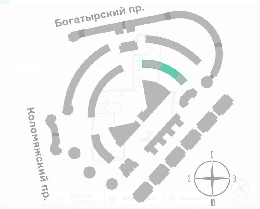 Приморский квартал схема